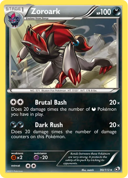 Zoroark - Reverse Holo