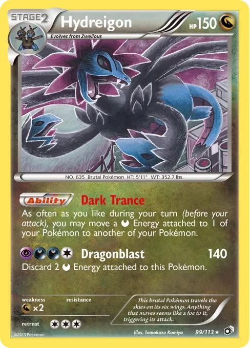 Hydreigon - Reverse Holo
