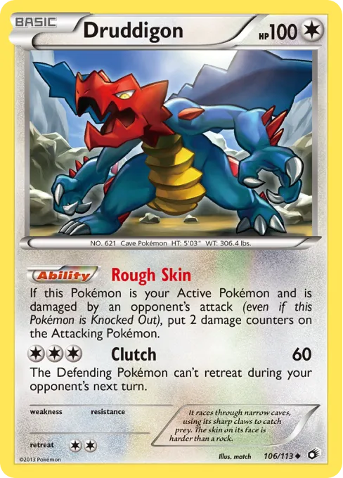 Druddigon - Reverse Holo