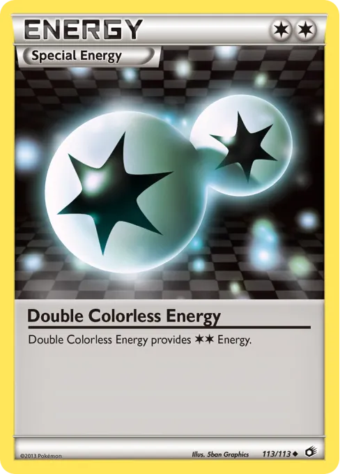 Double Colorless Energy - Reverse Holo