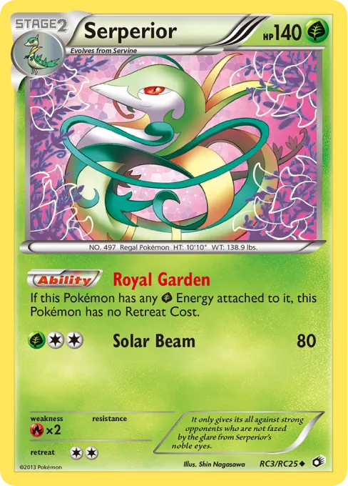 Serperior - Reverse Holo