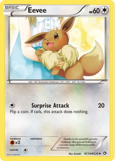 Eevee - Reverse Holo