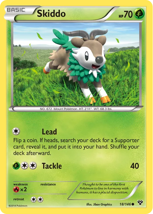 Skiddo - Reverse Holo