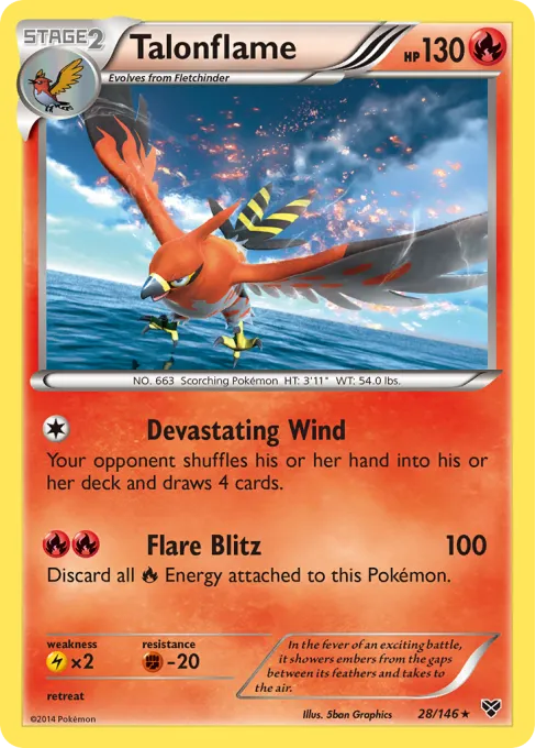 Talonflame - Reverse Holo