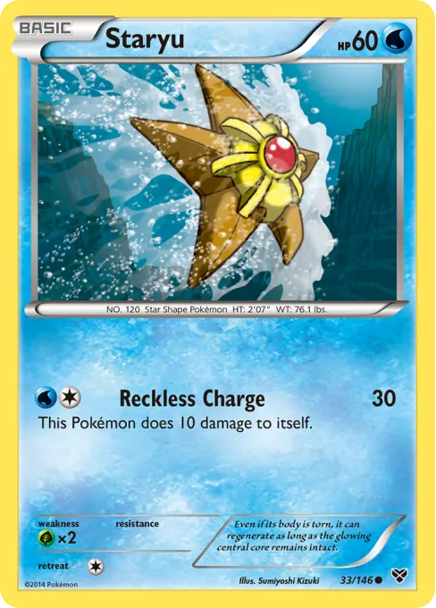Staryu - Reverse Holo