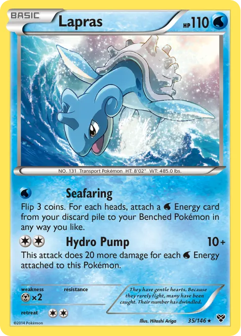 Lapras - Reverse Holo