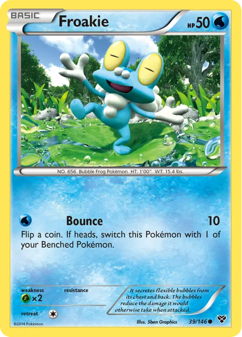 Froakie - Reverse Holo