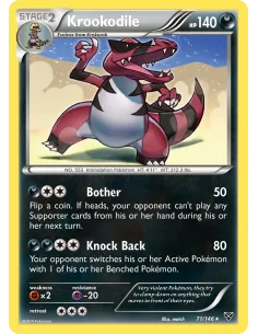 Krookodile - Reverse Holo