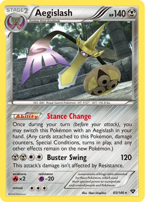 Aegislash - Reverse Holo