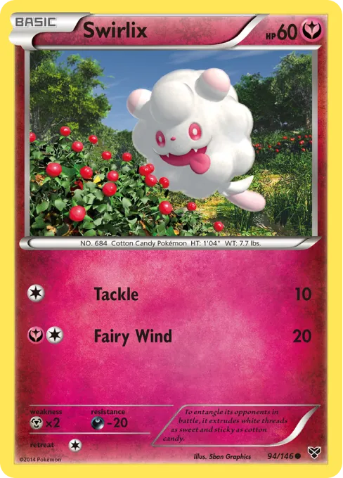 Swirlix - Reverse Holo