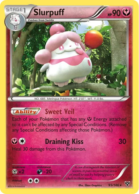 Slurpuff - Reverse Holo
