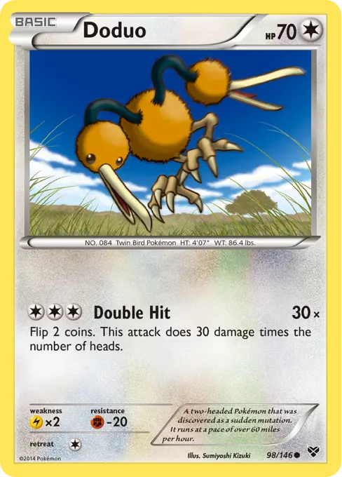Doduo - Reverse Holo