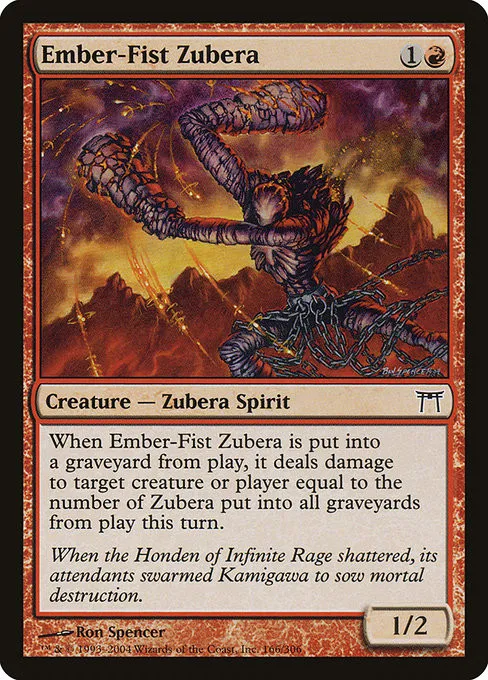 Ember-Fist Zubera - Foil