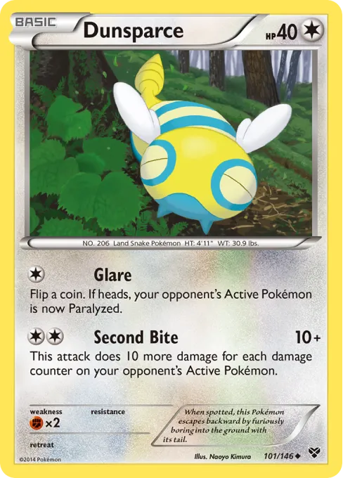 Dunsparce - Reverse Holo