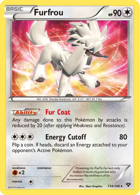 Furfrou - Reverse Holo