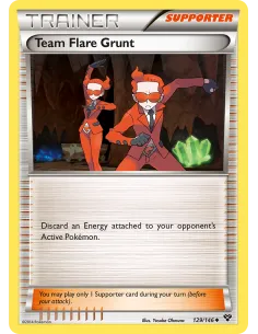 Team Flare Grunt - Reverse Holo