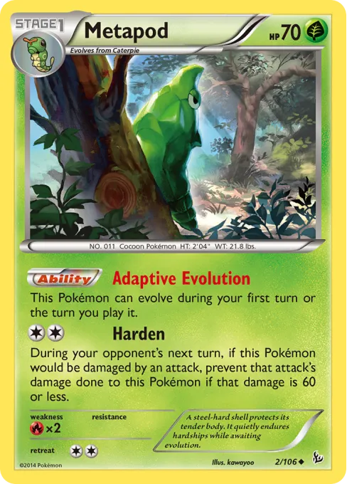 Metapod - Reverse Holo