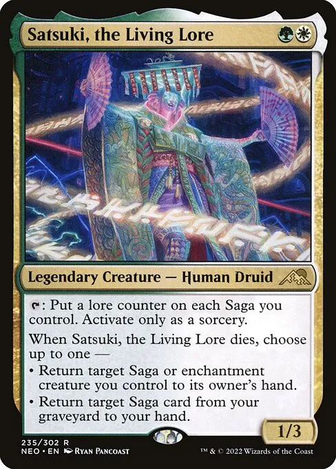 Satsuki, the Living Lore - Foil