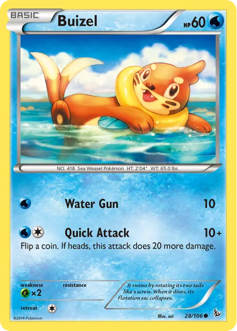 Buizel - Reverse Holo