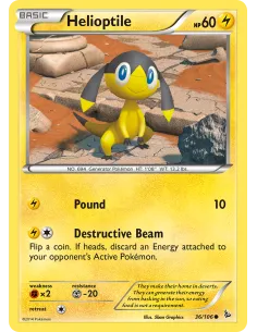 Helioptile - Reverse Holo