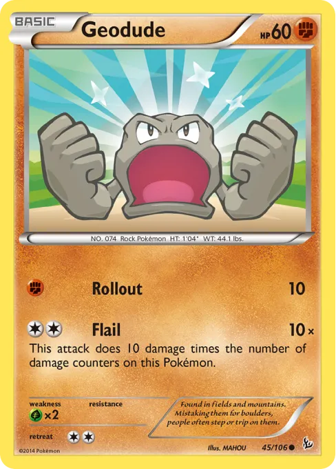 Geodude - Reverse Holo