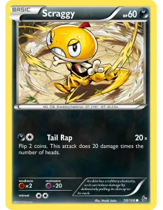 Scraggy - Reverse Holo