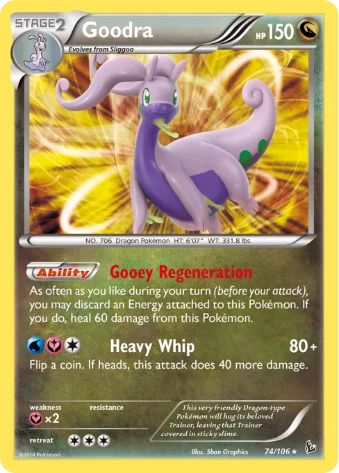 Goodra - Reverse Holo
