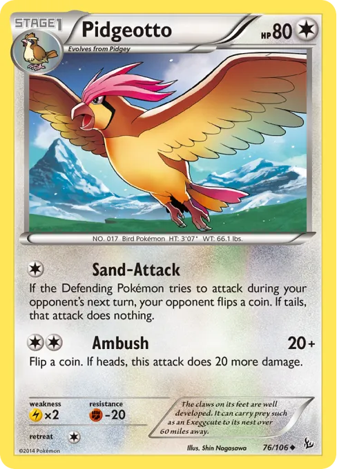Pidgeotto - Reverse Holo