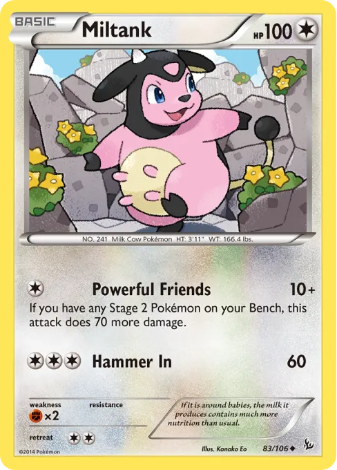 Miltank - Reverse Holo
