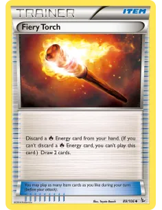 Fiery Torch - Reverse Holo