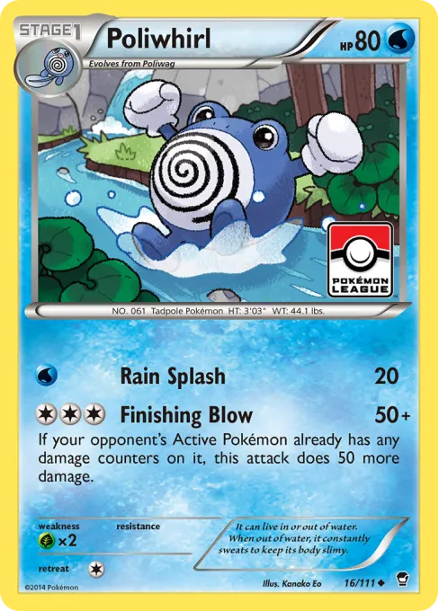 Poliwhirl - Reverse Holo