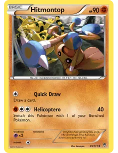 Hitmontop - Reverse Holo