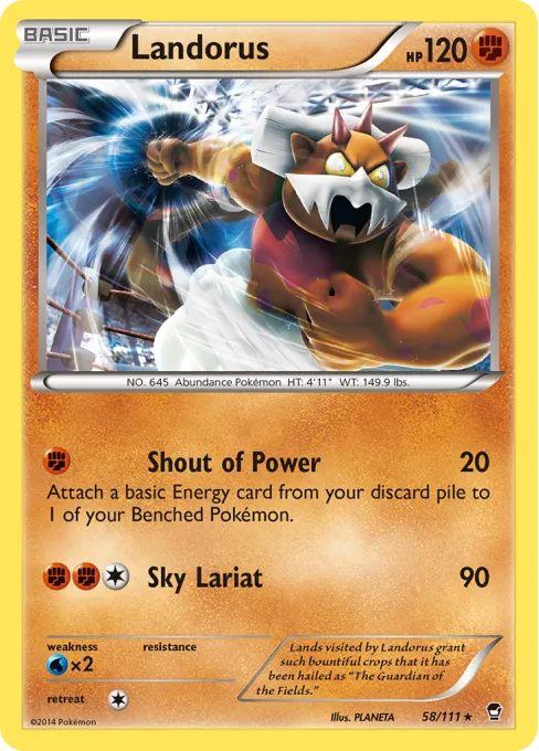 Landorus - Reverse Holo