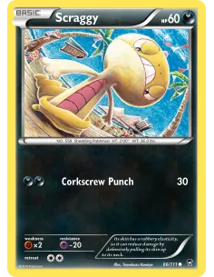 Scraggy - Reverse Holo