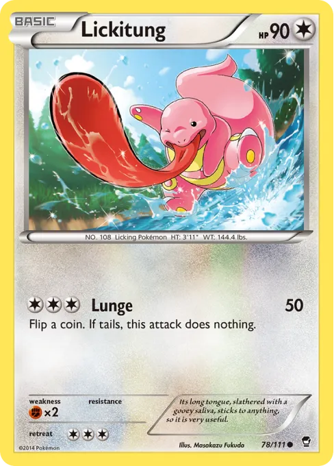 Lickitung - Reverse Holo
