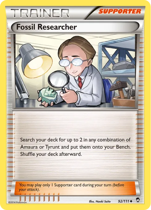 Fossil Researcher - Reverse Holo