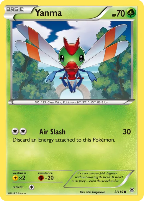 Yanma - Reverse Holo