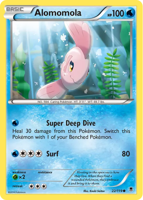 Alomomola - Reverse Holo