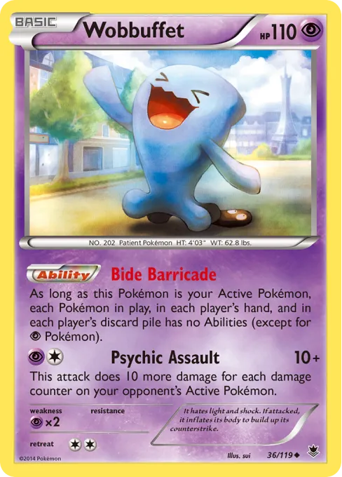 Wobbuffet - Reverse Holo