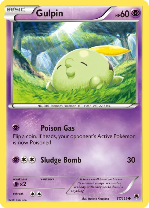 Gulpin - Reverse Holo
