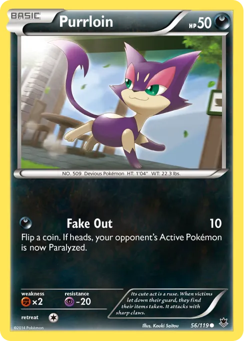 Purrloin - Reverse Holo