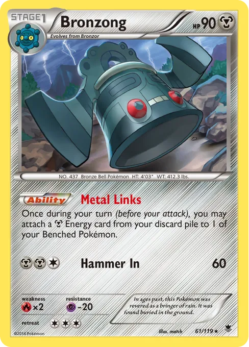 Bronzong - Reverse Holo