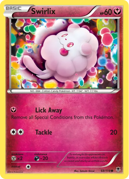 Swirlix - Reverse Holo