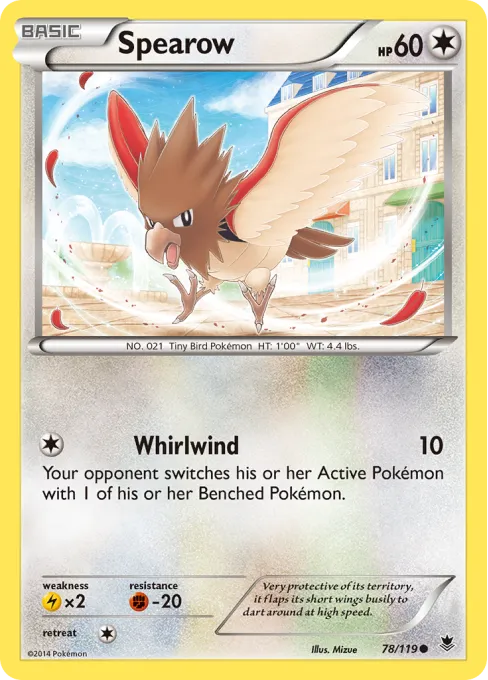 Spearow - Reverse Holo