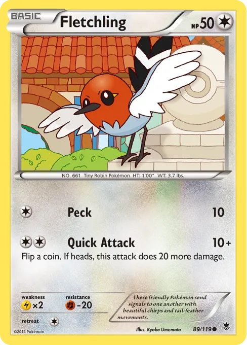 Fletchling - Reverse Holo