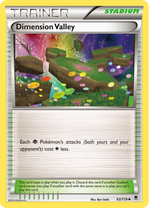 Dimension Valley - Reverse Holo