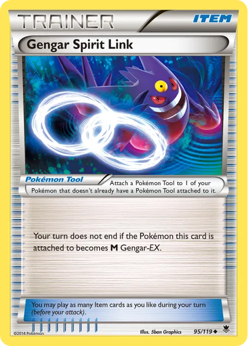 Gengar Spirit Link - Reverse Holo