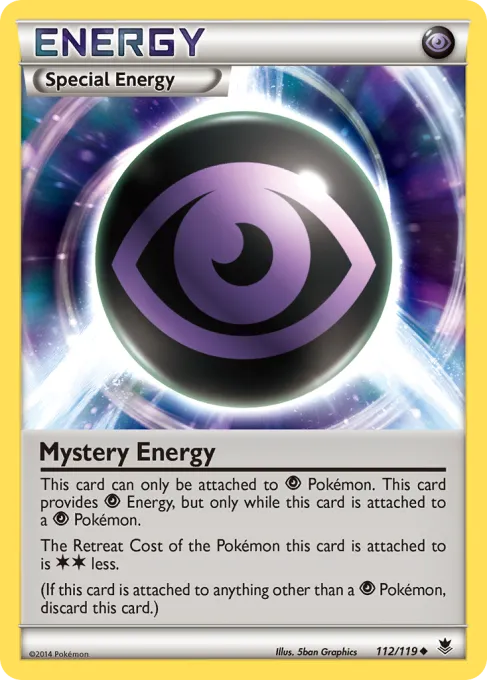 Mystery Energy - Reverse Holo