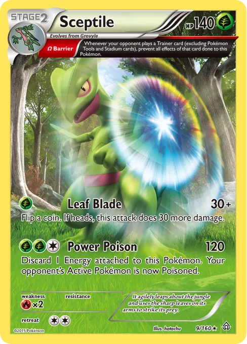 Sceptile - Reverse Holo