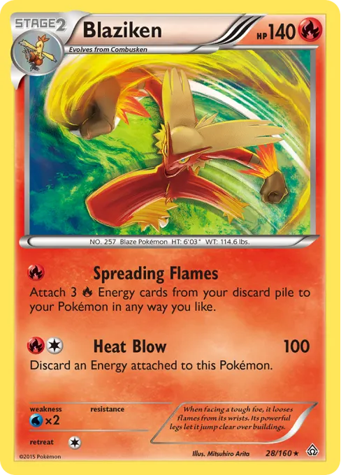 Blaziken - Reverse Holo